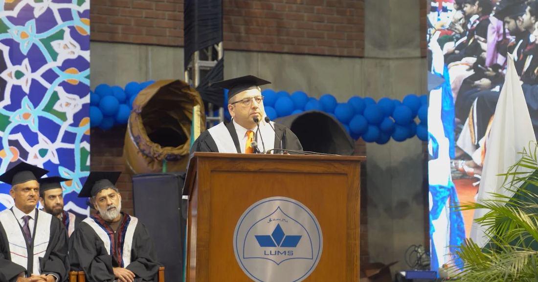 Amir Husain at the LUMS Convocation 2026